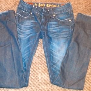 27 rock revival debbie skinny jeans